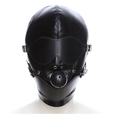 leather sex mask|Sex Masks, BDSM Gags & Bondage Hoods 